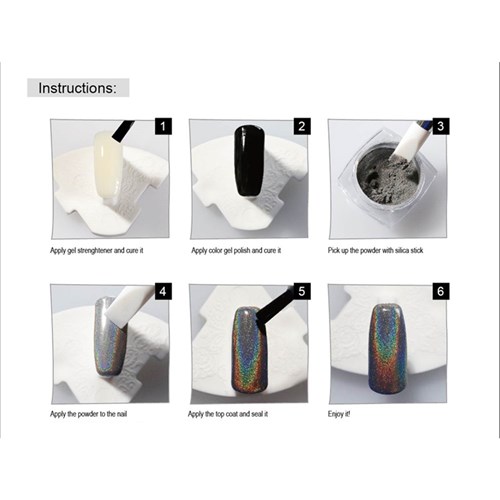 Holographic Chrome Powder